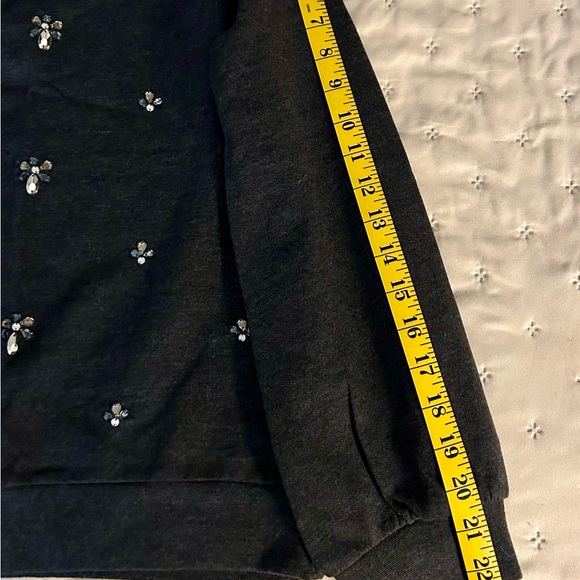 J.Crew Embellished Sweatshirt Size XS New With Tags! - Picture 5 of 10